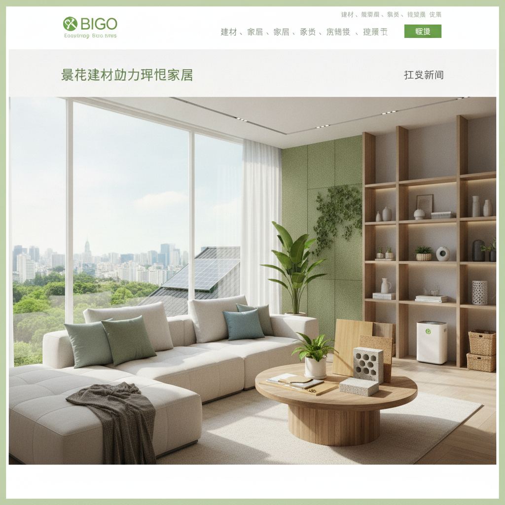 绿色建材助力环保家居