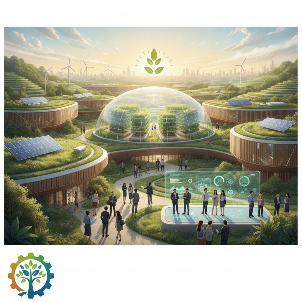 承诺可持续发展的企业愿景